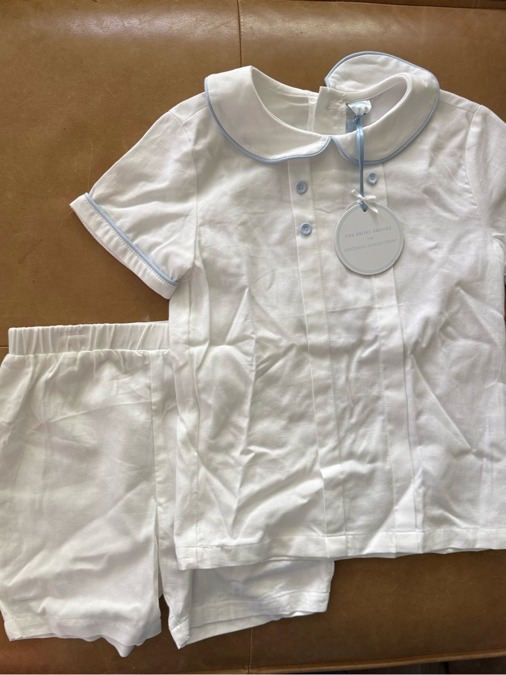 The Broke Brooke Edgehill Collection Peter Pan Top and Short 7 N